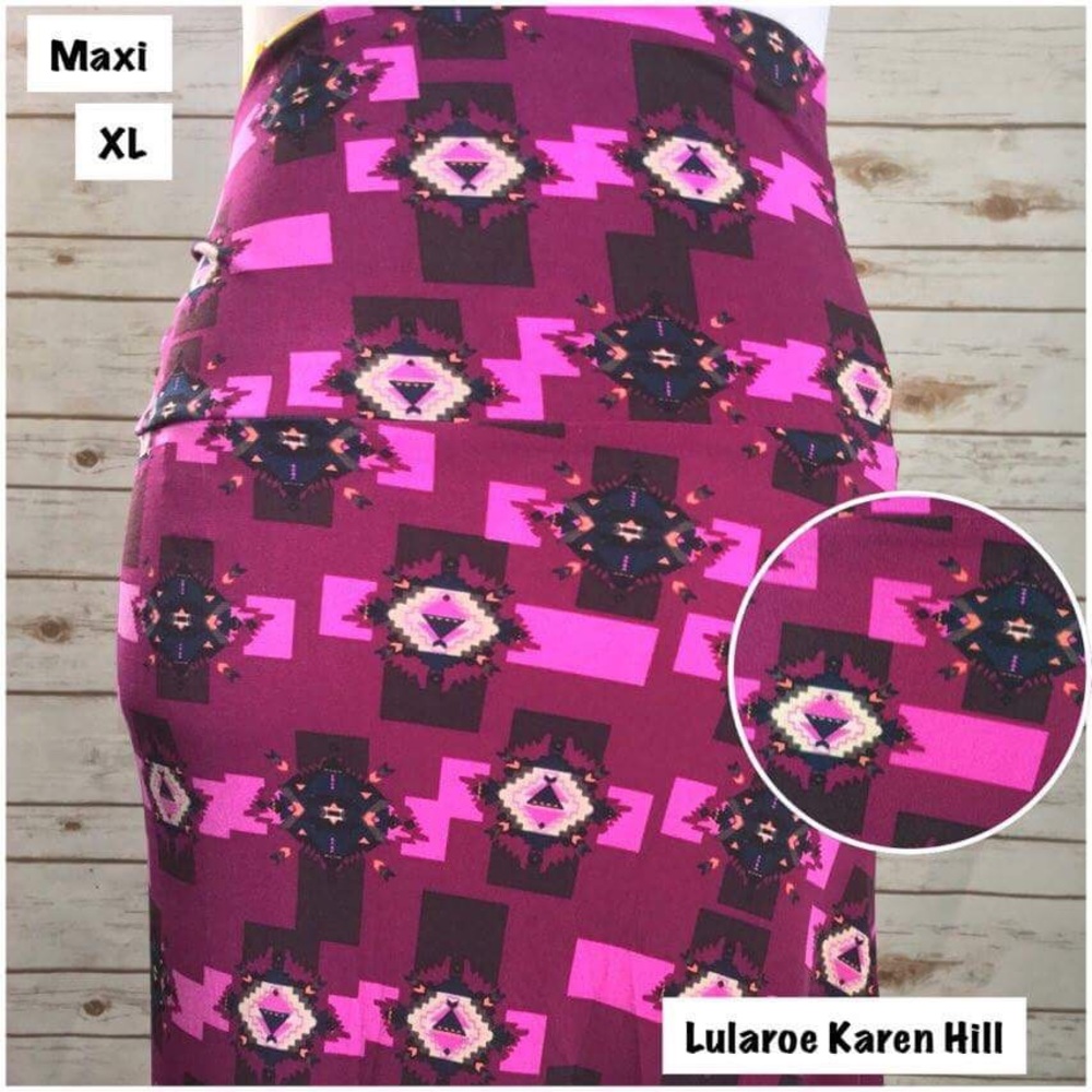 Lularoe maxi skirt XL NWT